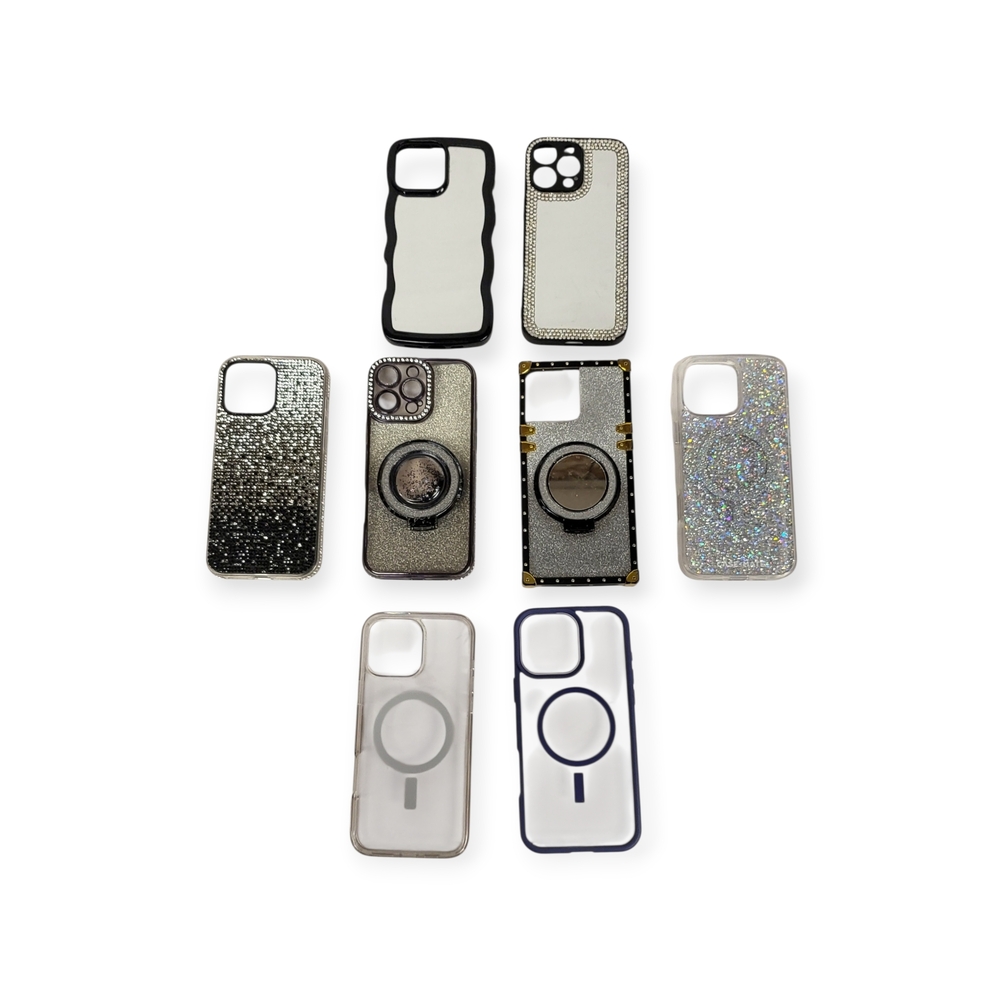 OtterBox Black and Silver Glitter Phone Case